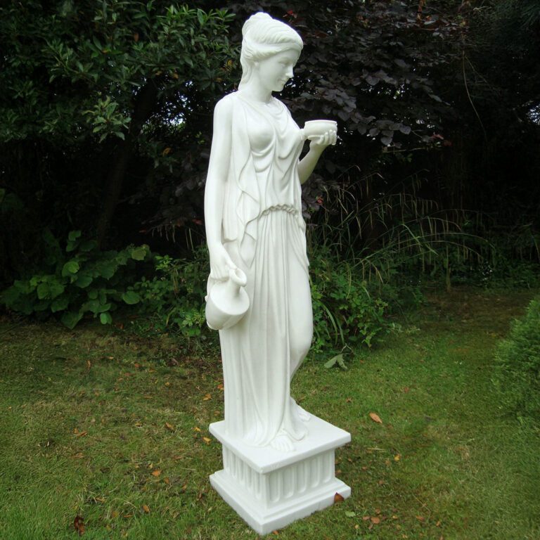 5060235330032 1 Enigma Marble Resin Hebe Goddess Of Youth Garden Statue.JPG